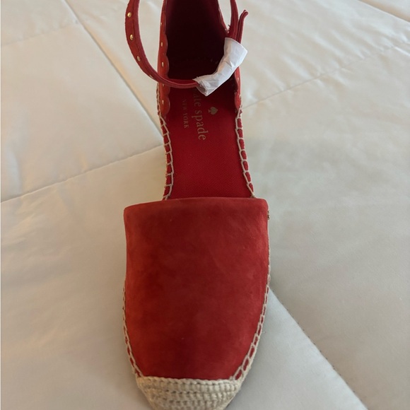 kate spade Shoes - Kate Spade Vibrant Red Espadrille